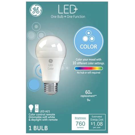 Bright White. . Ge led color changing light bulb remote not working